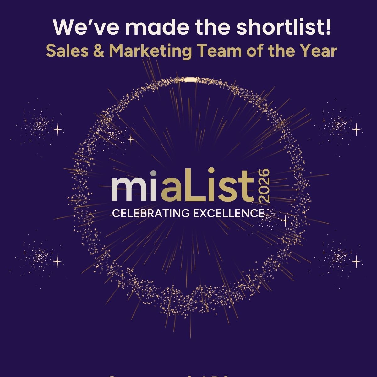VSC’s Sales & Marketing Team named miaList Finalist image
