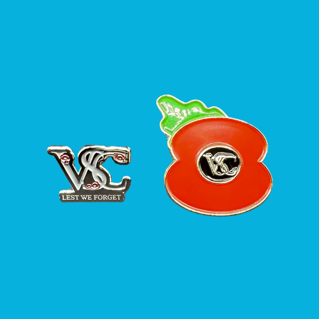 VSC Remembrance & Poppy Pin