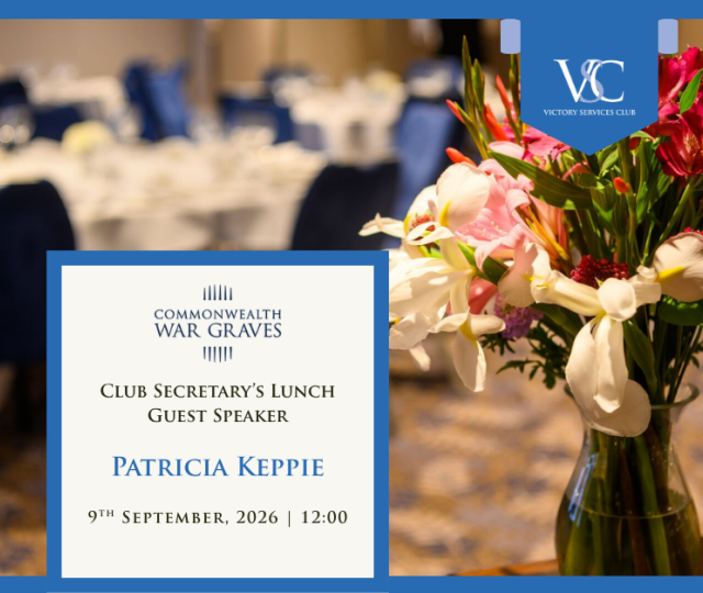 September Club Secretary’s Lunch – Guest Speaker image