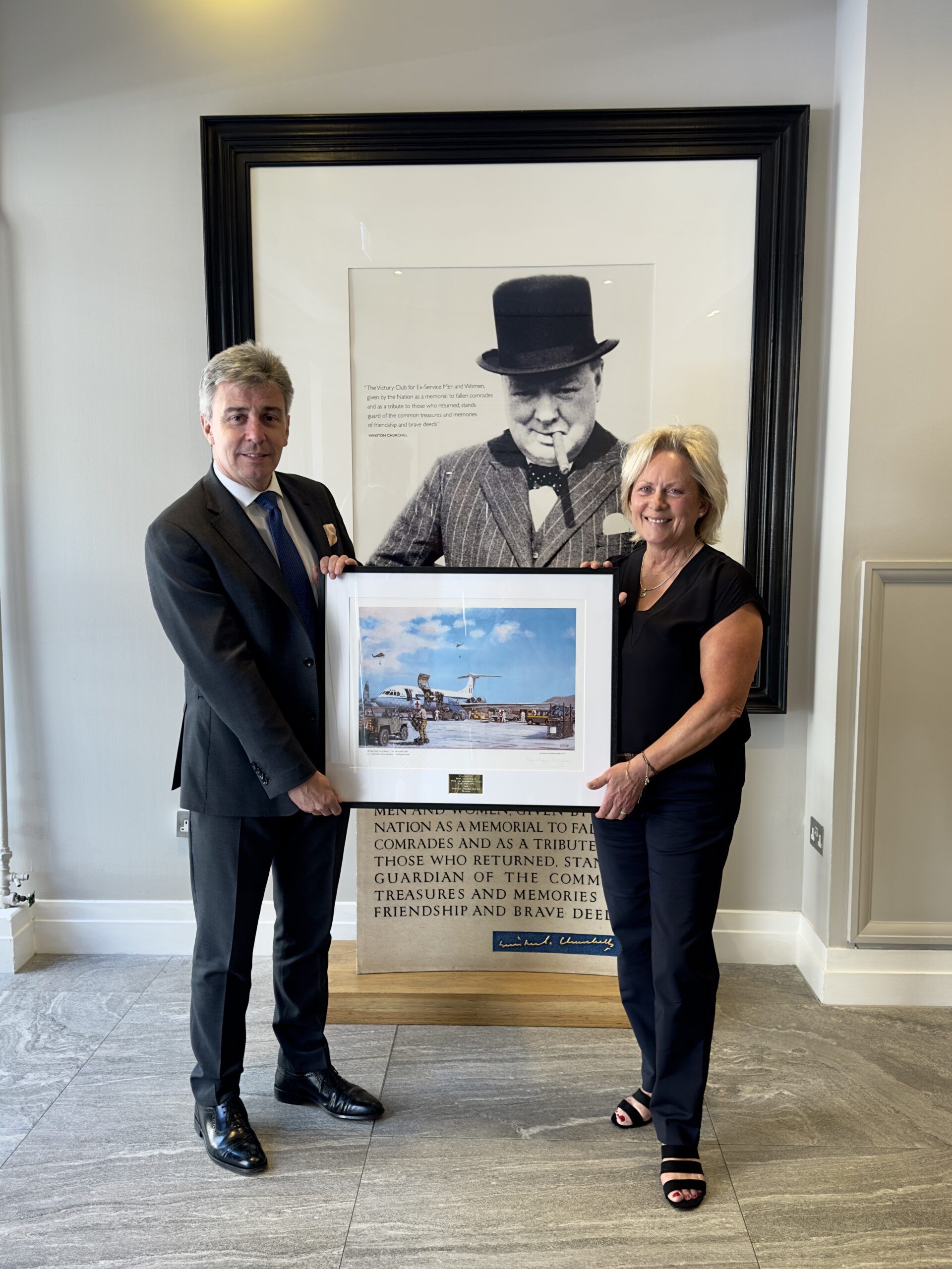 Penelope Douglas GAvA Print donated to the VSC image