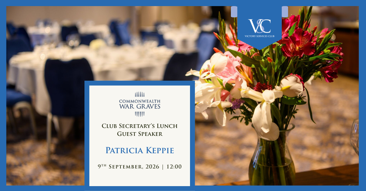 September Club Secretary’s Lunch – Guest Speaker image